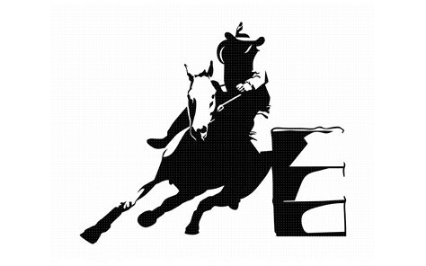 Download Free rodeo barrel racer, cowgirl svg, dxf, vector, eps, clipart, cricut for Cricut Machine